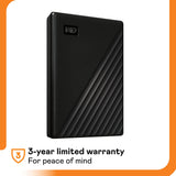 WD 4 TB My Passport Portable Hard Drive - Black