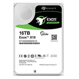 16TB Seagate ST16000NM001G Exos X16, 3.5" Enterprise HDD, SATA 3.0 (6GB/S), 7200RPM, 256MB Cache, 4.16ms, OEM