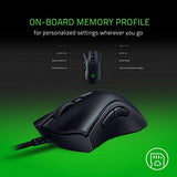 Razer DeathAdder V2 Mini - Ergonomic Gaming Mouse with Non-Slip Grip Tape (Ultra Light, Speedflex Cable, Optical Sensor with 8500 DPI, Integrated Memory, RGB Chroma Lighting), RZ01-03340100-R3M1