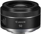 Canon RF 50mm F1.8 STM Lens | Compact and Lightweight, Fast F1.8 Aperture, Compatible with all Canon EOS R Series Cameras