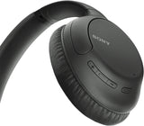 Sony WH-CH710N Noise Cancelling Wireless Headphones with 35 hours Battery Life, Quick Charge, Built-in Mic and Voice Assistant - Black