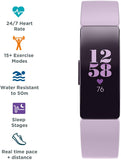 Fitbit Inspire HR Health & Fitness Tracker, Lilac