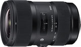 Sigma 210101 18-35mm F1.8 DC HSM Lens for Canon, Black