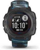 Garmin Instinct Solar, Surf Edition, Solar-powered Rugged Outdoor Smartwatch with Tide Data and Dedicated Surfing Activity, Surf - Pipeline