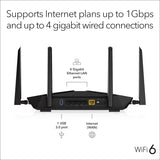 NETGEAR Nighthawk Wifi 6 Router (RAX50) | AX5400 Wireless Speed (up to 5.4 Gbps) | PS5 Gaming Router Compatible