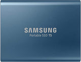 Samsung T5 500 GB USB 3.1 Gen 2 (10 Gbps, Type-C) External Solid State Drive Alluring Blue