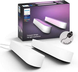 Philips Hue Play White and Colour Ambiance Smart Light Bar Double Pack Base Unit, White