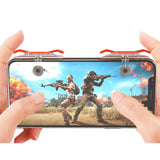 E9 1 Pair Mobile Phone L 1 R1 Fire Button Aim Gaming Trigger Shooters for PUBG Suitable For All Kinds Of Phones