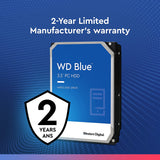 Western Digital Blue WD40EZAZ 4TB SATA 6Gb/s 3.5" Hard Drive WD Blue